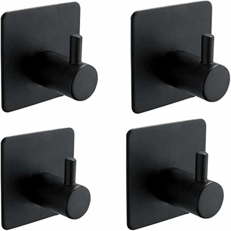 foto del prodotto alovez ganci adesivi, ganci da parete per bagno in acciaio inox, portasciugamani autoadesivo per cucina, soggiorno e ufficio, antiruggine e