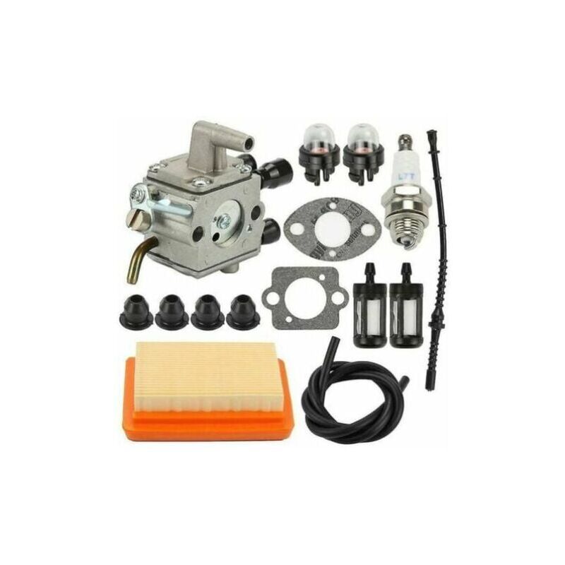 foto del prodotto alovez kit filtro aria carburatore per stihl fs120 fs200 fs250 fs300 fs350 fr350 fr45