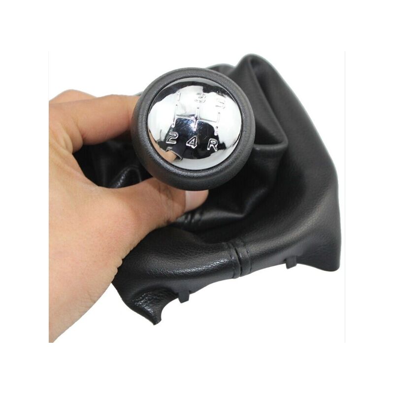 foto del prodotto alovez leva del cambio automatica a 5 marce per peugeot 307 207 406, con parapolvere, di ricambio