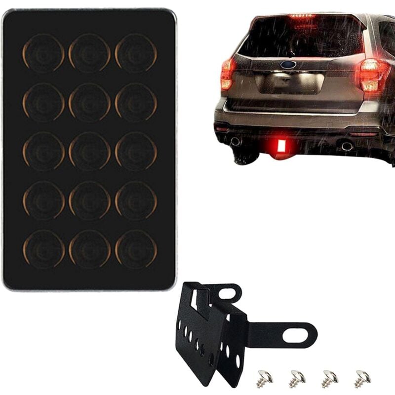 foto del prodotto alovez luce led quadrata impermeabile per rimorchio facili da installare, luci posteriori a led ad alta luminosit luci di stop a led durevoli