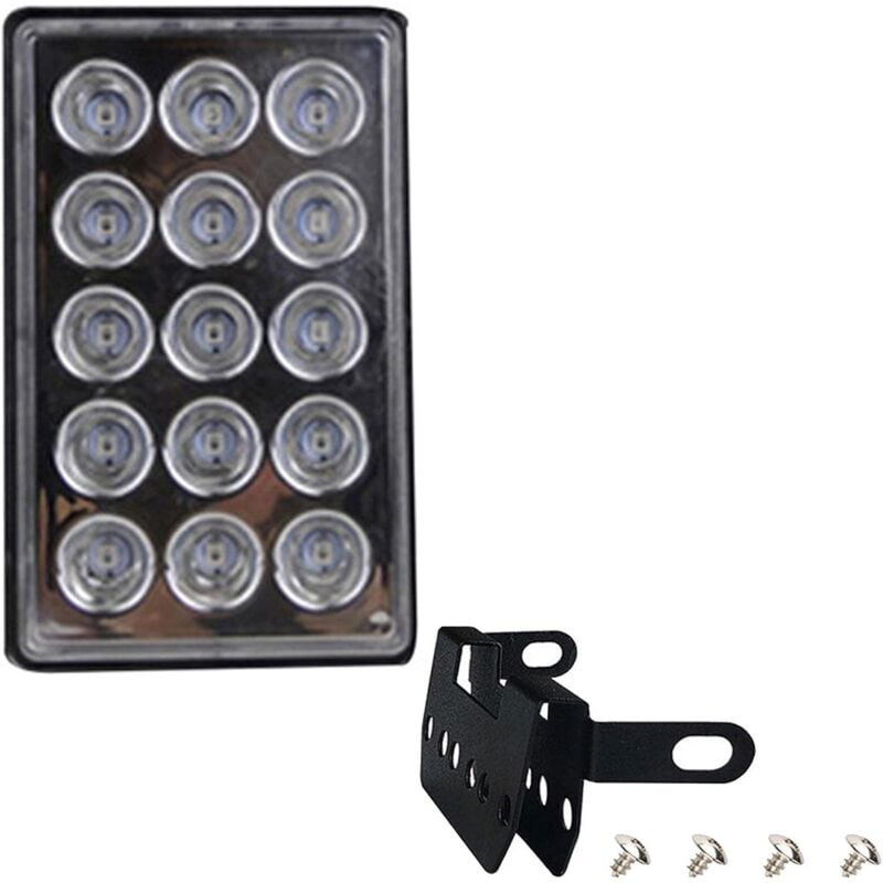 foto del prodotto alovez luce led quadrata impermeabile per rimorchio facili da installare, luci posteriori a led ad alta luminosit luci di stop a led durevoli