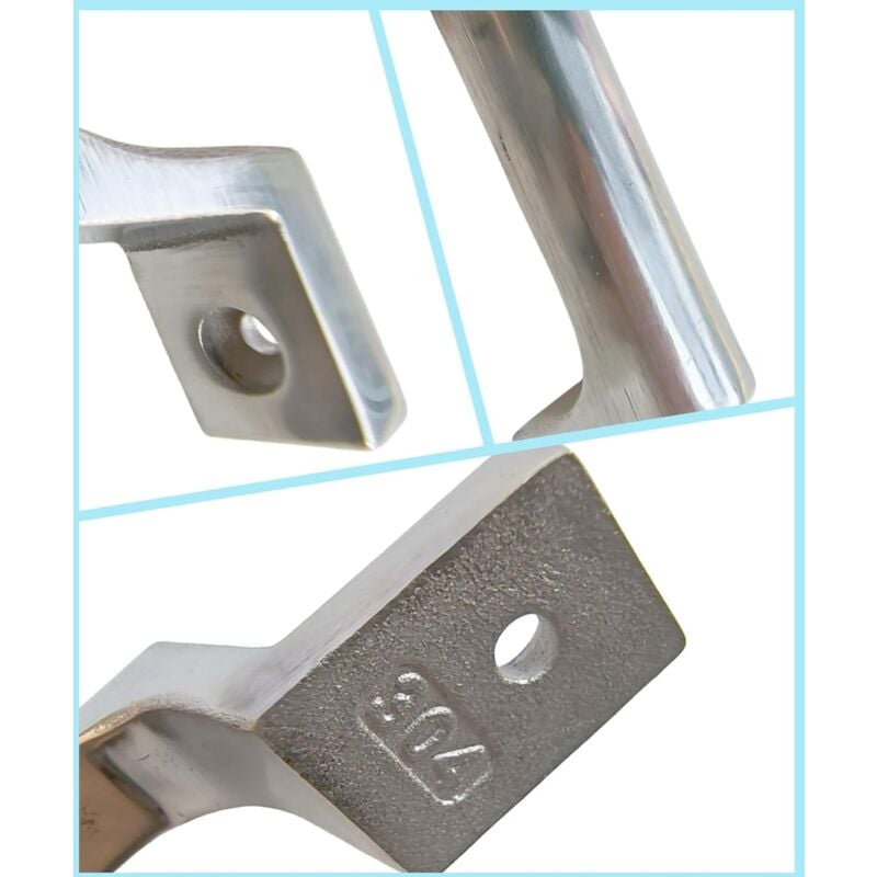 foto del prodotto alovez maniglia per porta, barra di sostegno in acciaio inox 304 per impieghi gravosi, adatta per asta ausiliaria per porta d ingresso per