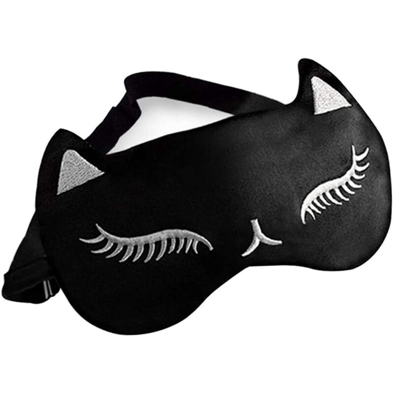 foto del prodotto alovez maschera per dormire e benda, maschera per gli occhi ultra morbida per dormire, con cinturino regolabile, adatta per viaggi, pisolini e