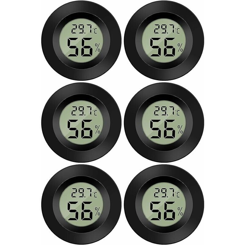 foto del prodotto alovez mini termometro digitale lcd igrometro temperatura umidit 5070 10 99 rh termometro portatile termometro igrometro indicatore per ufficio