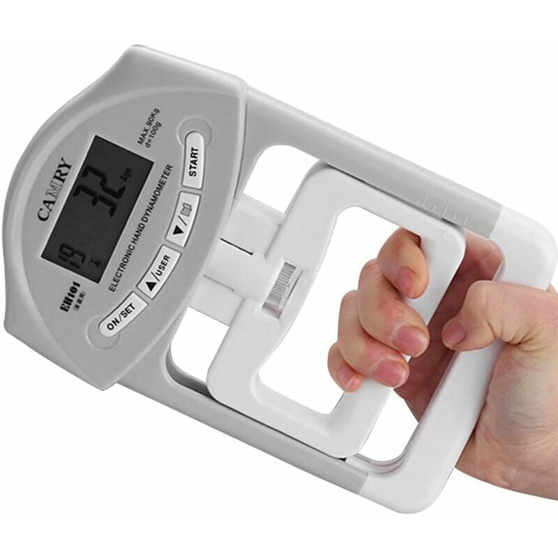 foto del prodotto alovez misuratore di coppia digitale, strumento di misurazione elettronico della forza di presa della mano, cattura automatica della potenza della