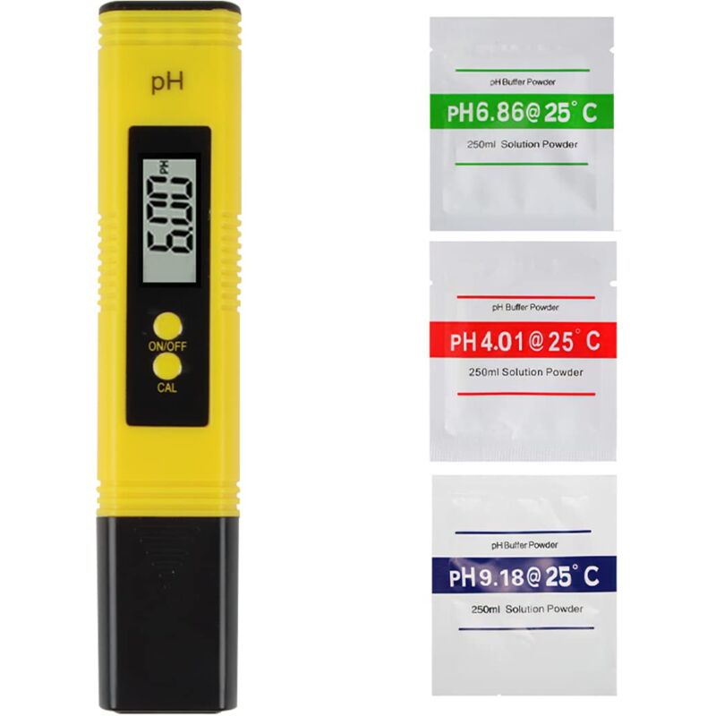 foto del prodotto alovez misuratore di ph elettronico misuratore di ph, con display lcd, gamma di misuratore di ph 0,00 14,00 ph