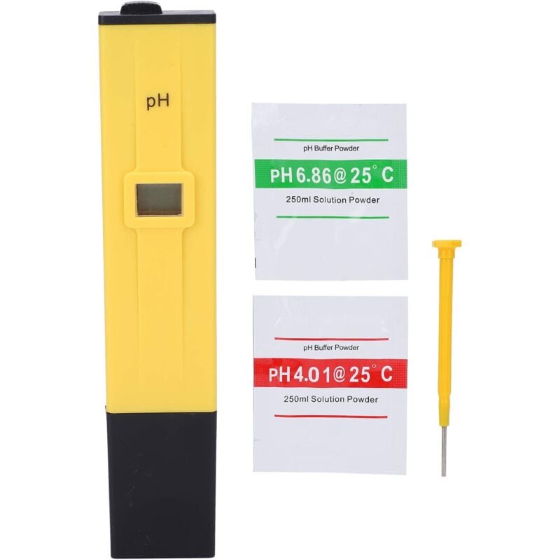 foto del prodotto alovez misuratore di ph, penna tester di ph digitale portatile 0 14 intervallo di misurazione del ph test della qualit dell acqua per piscina