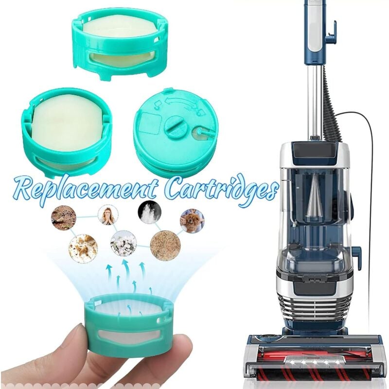 foto del prodotto alovez neutralizzatore di odori di ricambio per aspirapolvere shark az3002 hz3002 iz862h iz562h 1541fc3000 cartuccia anti odore shark