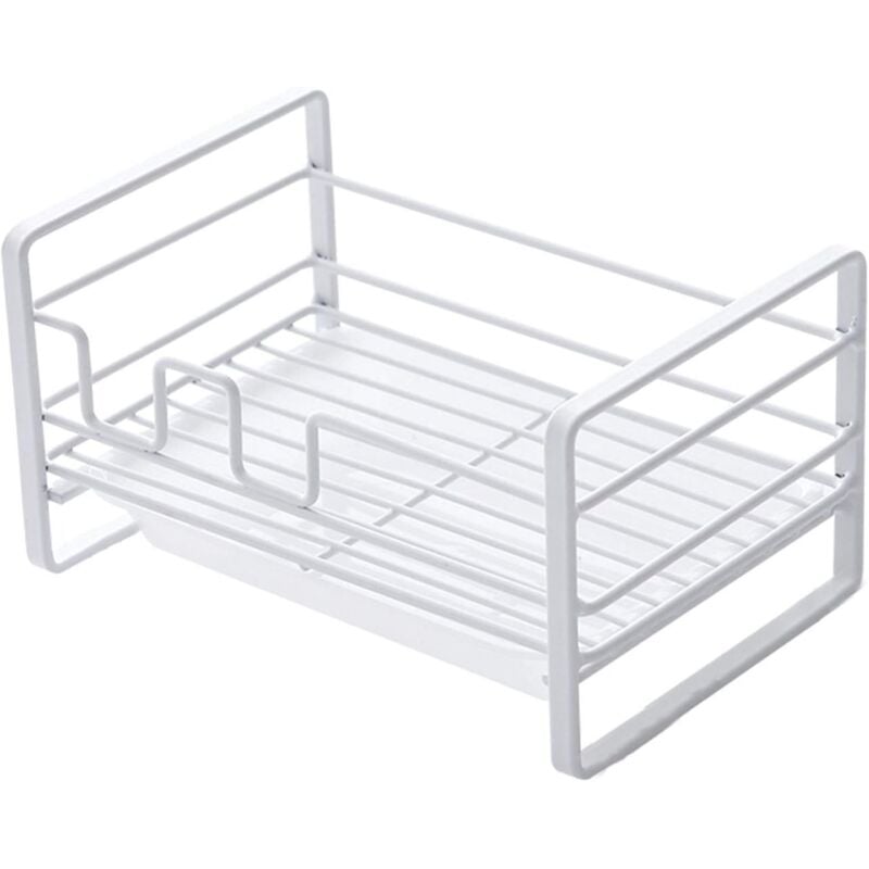 foto del prodotto alovez organizzatore per lavello, porta spugna da cucina, organizzatore per lavello, scolasapone, scolapiatti in metallo per