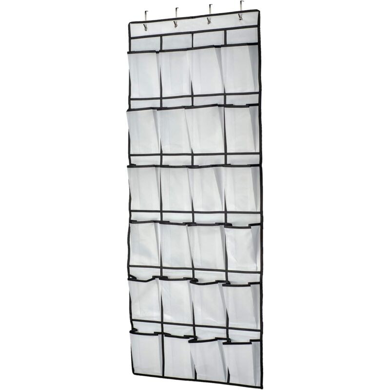foto del prodotto alovez organizzatore per scarpe sopra la porta, organizer multifunzionale da appendere, borsa portaoggetti da appendere per la camera da letto
