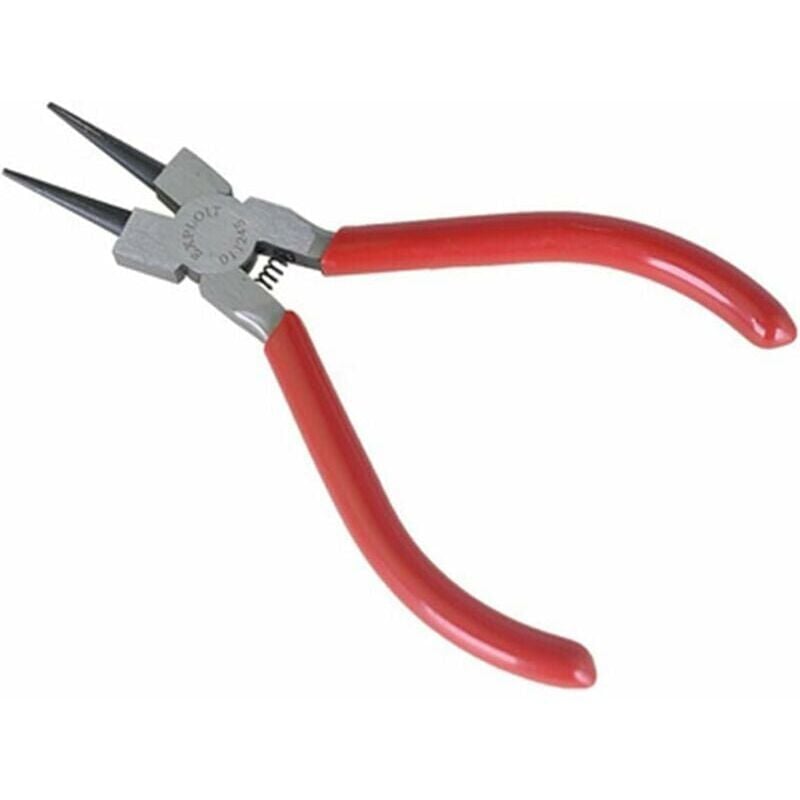 foto del prodotto alovez pinza a becchi tondi da 1 pollice in acciaio al carbonio bigiotteria perline artigianato utensile di precisione