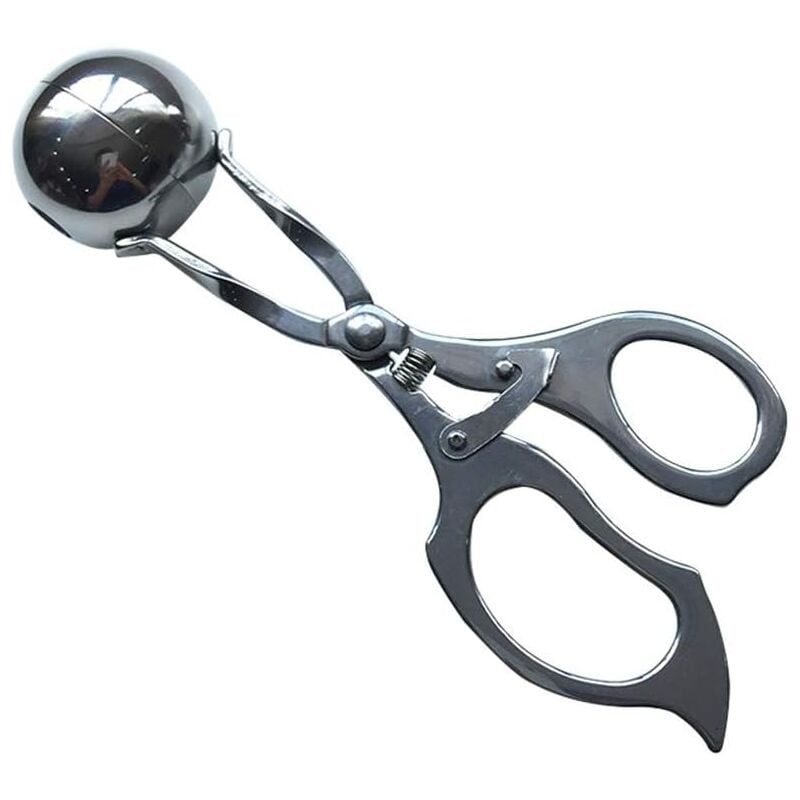 foto del prodotto alovez pinza per polpette in acciaio inossidabile per polpette, torte, gelato e bombe da bagno, taglia l