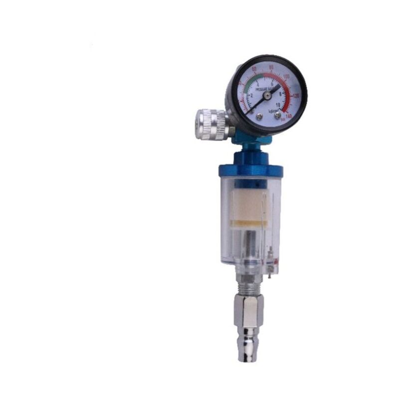 foto del prodotto alovez pistola a spruzzo pneumatica con regolatore di pressione filtro separatore olio separatore strumento