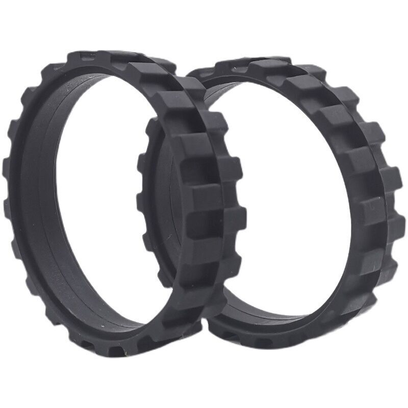 foto del prodotto alovez pneumatici ruote per irobot 5 6 7 8 9 i7 e3 e5 confezione da 2 antiscivolo, presa eccezionale e facile montaggio