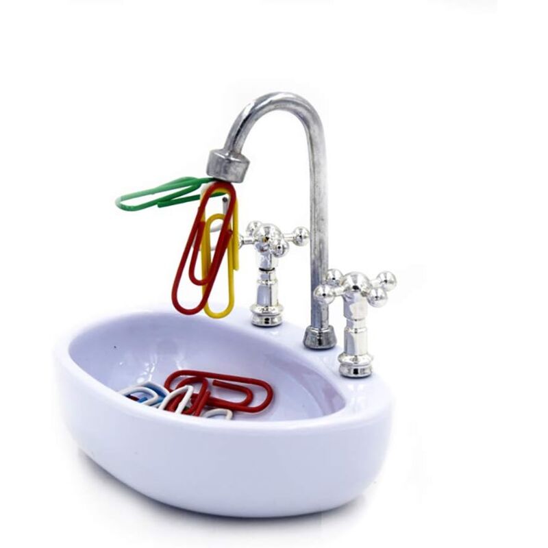 foto del prodotto alovez porta graffette magnetico, design per bagno, cucina, lavandino, porta graffette, ufficio domestico