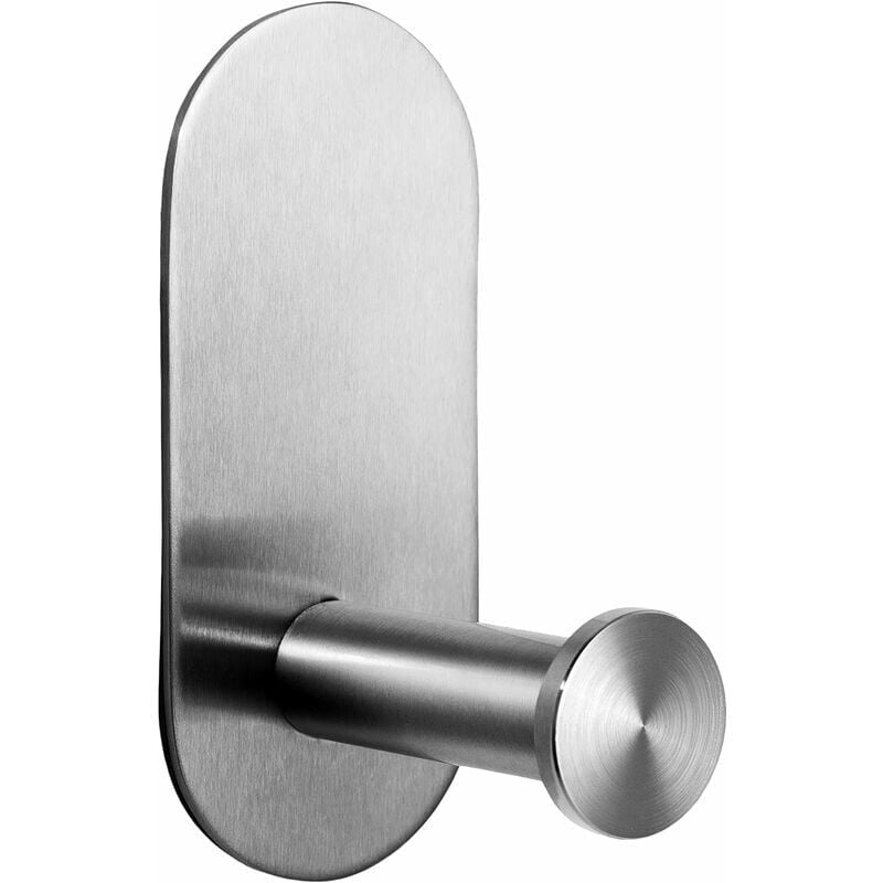 foto del prodotto alovez portasciugamani senza foratura gancio autoadesivo, decorazione da parete, gancio per bagno, confezione da 2