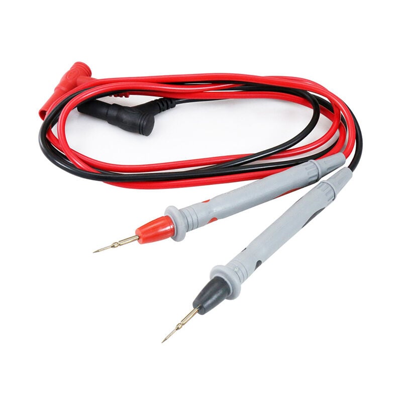 foto del prodotto alovez pz bst 058 multimetro digitale punta speciale penna di prova universale 20a argento misuratore ultrasottile 1000v sonda di prova multimetro
