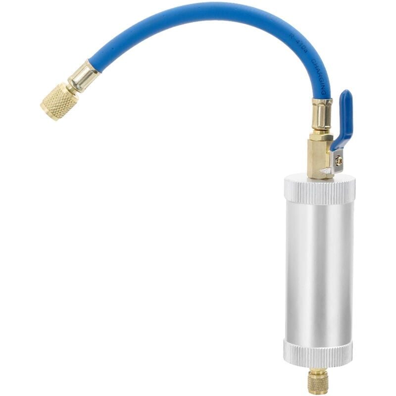 foto del prodotto alovez r12 r134a r22 strumento per iniezione di olio per aria condizionata per auto 2oz1 4 tubo di riempimento del refrigerante per olio liquido