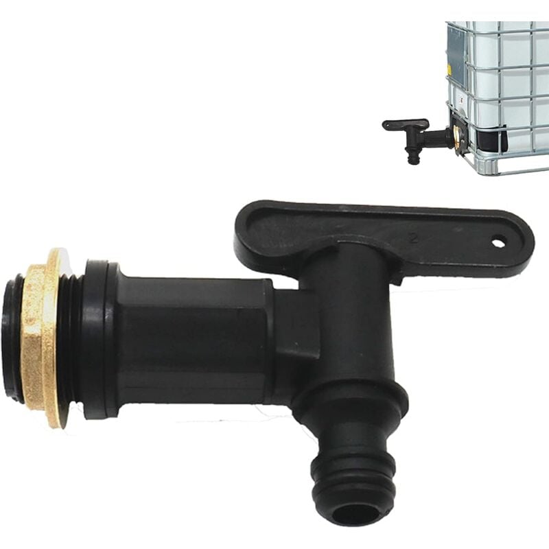 foto del prodotto alovez raccordi per cisterne per acqua piovana adattatore ibc con rubinetto adattatore per cisterna ibc adattatore per cisterna d acqua ibc in