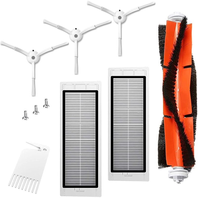 foto del prodotto alovez ricambi per aspirapolvere xiaomi roborock s50, s51, s55, s5 max, s6, s60, s65, set di accessori da 10 pezzi spazzola principale, spazzola