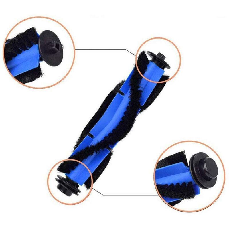 foto del prodotto alovez ricambi per robot aspirapolvere kyvol cybovac e20, e30, e31, 6 spazzole 6 filtri 1 spazzola principale 1 taglierina