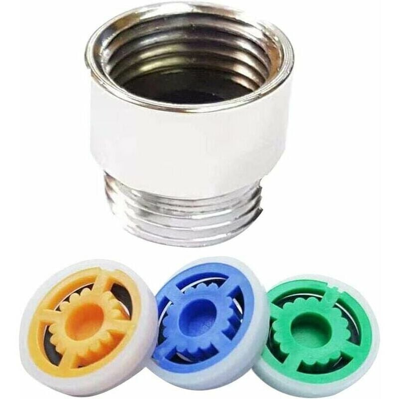foto del prodotto alovez riduttore doccia pezzo, regolatore di flusso doccia, regolatore di flusso doccia, limitatore di flusso acqua, riduttore di flusso doccia in