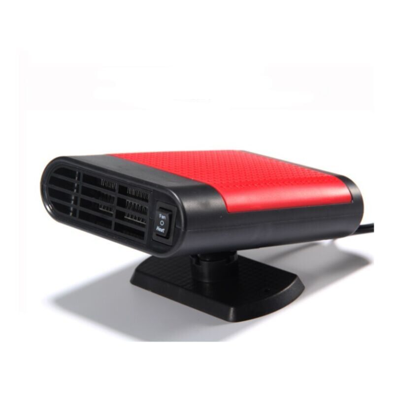 foto del prodotto alovez riscaldatore a pannello solare da 12 v e 150 w, riscaldamento e raffreddamento elettrici portatili, 2 in 1, ventola per parabrezza,