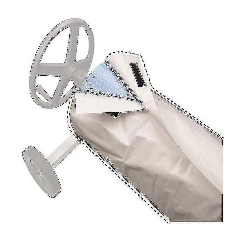 foto del prodotto alovez rotolo di copertura per piscina, accessori per copertura per piscina, copertura impermeabile per piscina esterna