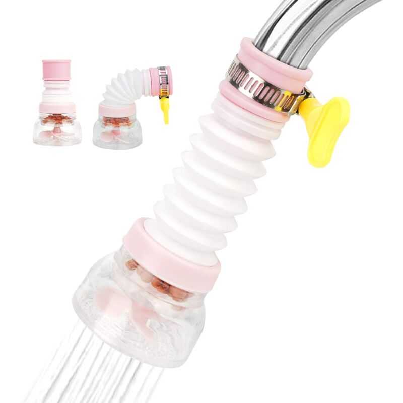 foto del prodotto alovez rubinetto da cucina, mini rubinetto girevole a 360 gradi con filtro per l acqua