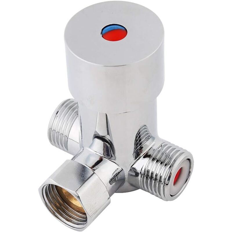foto del prodotto alovez rubinetto dell acqua miscelatore termostatico per acqua con controllo della temperatura per rubinetto automatico in bagno