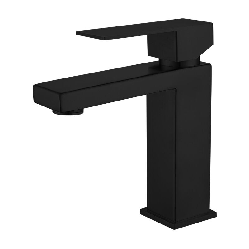 foto del prodotto alovez rubinetto per bagno in oro spazzolato, rubinetto moderno per lavabo a foro singolo, rubinetto per lavabo a maniglia singola, finitura in