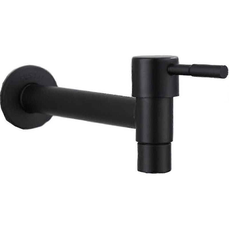 foto del prodotto alovez rubinetto per bagno rubinetto lungo nero da 135 mm per bagno moderno