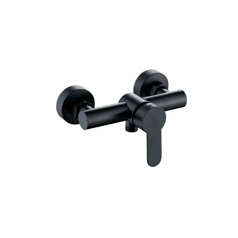 foto del prodotto alovez rubinetto per doccia in acciaio inossidabile 304, miscelatore per acqua calda e fredda per bagno, nero, 1 pezzo
