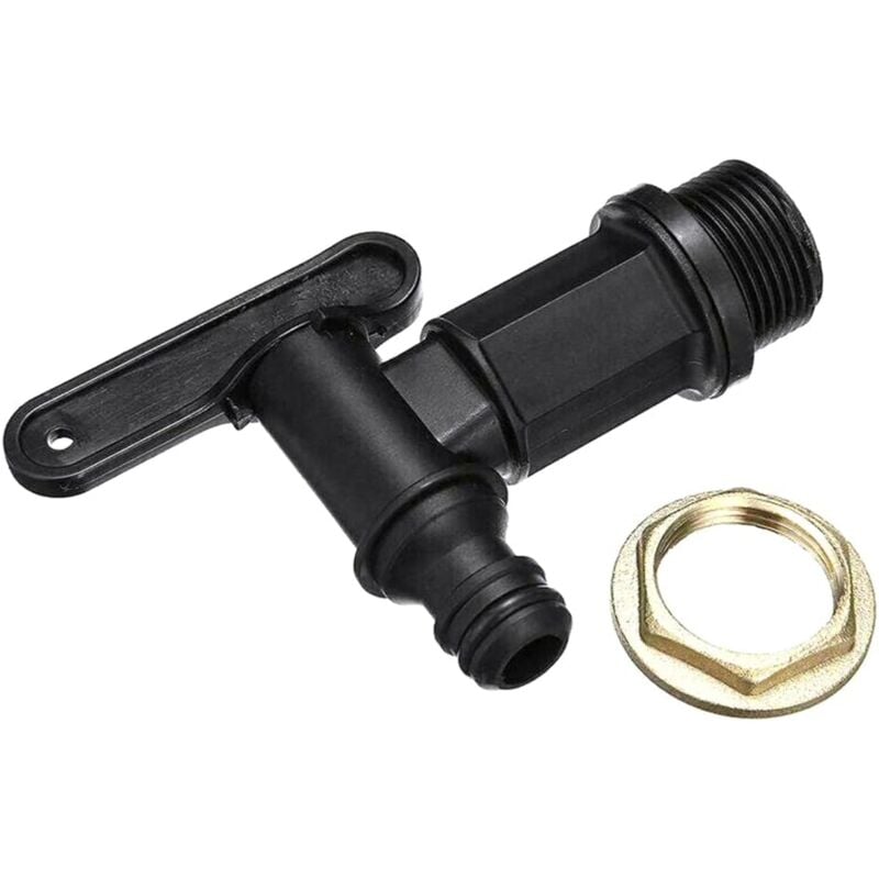 foto del prodotto alovez rubinetto per serbatoio d acqua in plastica, adattatore per serbatoio di stoccaggio ibc, adattatore per rubinetto per tubo da giardino,