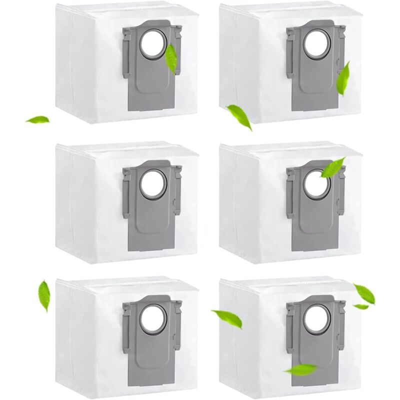 foto del prodotto alovez sacchetti per la polvere per roborock s8 s8 s8 pro ultra s7 maxv ultra q7 max q7 max s7 pro ultra q5 sacchetti per aspirapolvere