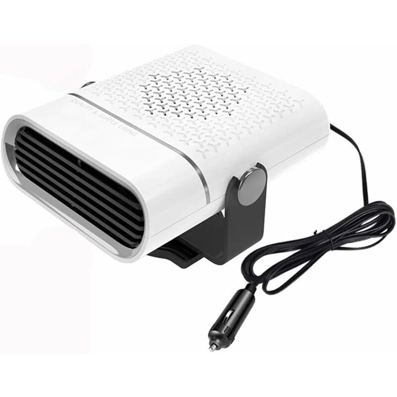 foto del prodotto alovez sbrinatore per auto 2 in 1, riscaldatore per auto 12v 150w, sbrinatore 2 in 1, disappannatore per auto, accendisigari, portatile, regolabile