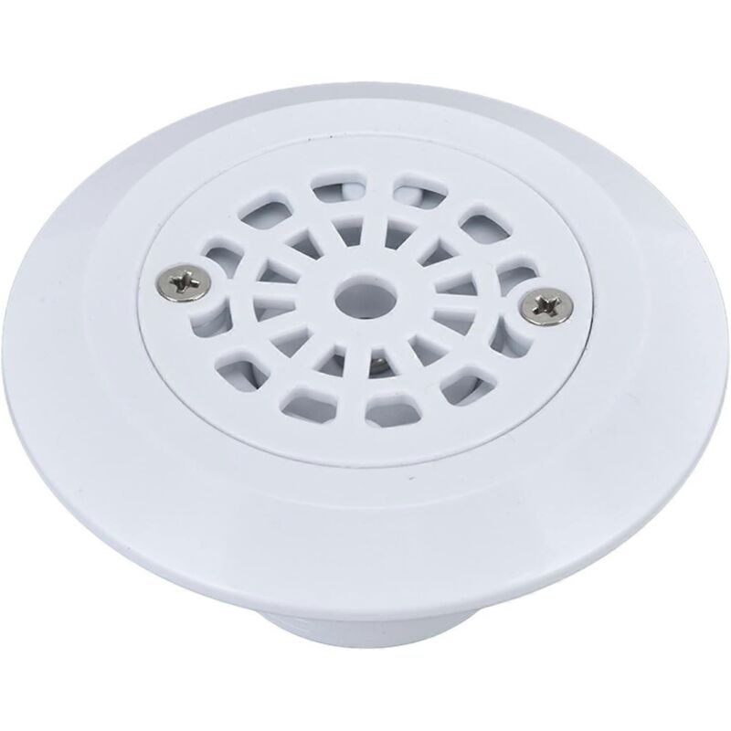 foto del prodotto alovez scarico per pavimento piscina in plastica linjou, accessorio bianco per piscine, sorgenti termali e spa