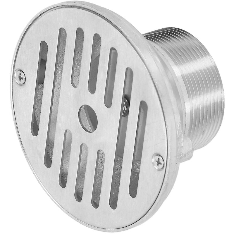 foto del prodotto alovez scarico per piscina con filettatura maschio da 2 pollici, accessorio per piscina.