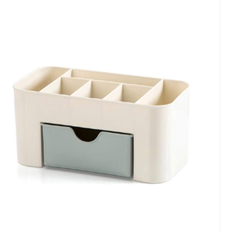 foto del prodotto alovez scatola porta trucchi con cassetto, espositore per cosmetici per camera da letto, bagno, ufficio