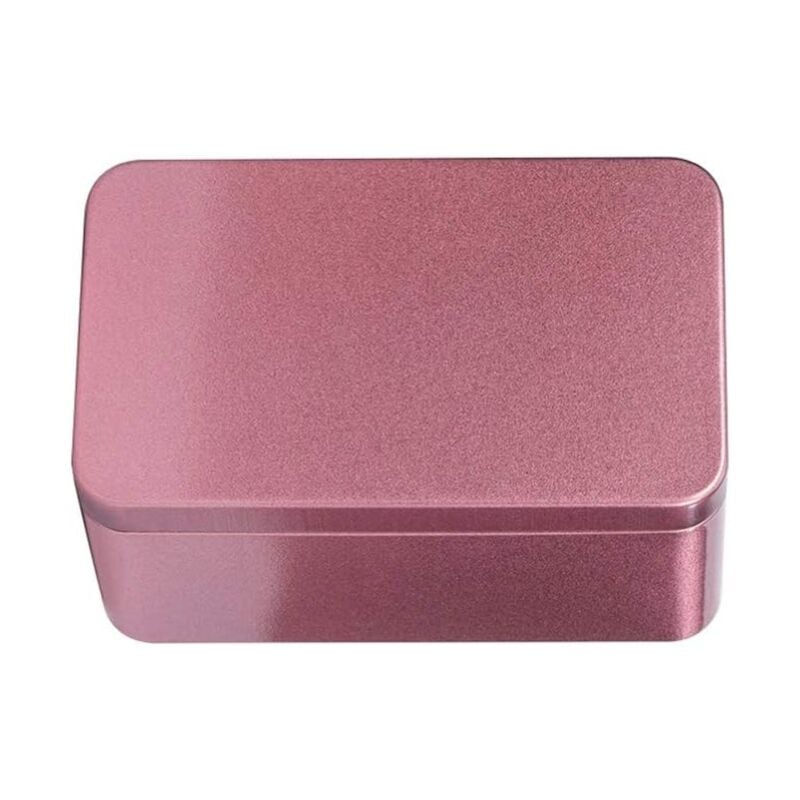 foto del prodotto alovez scatola portaoggetti rettangolare in metallo 13 x 8 x 6 cm per dolci, chicchi di caff , caramelle, t 