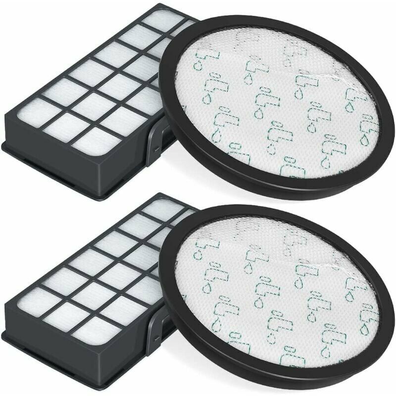 foto del prodotto alovez set di 2 filtri hepa per aspirapolvere rowenta silence force cyclonic ro76xx modello zr903701 .