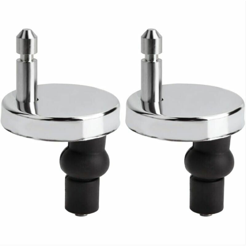 foto del prodotto alovez set di 2 fissaggi universali per sedile wc cerniera per sedile wc coperchio wc fissaggi per sedile wc fissaggio di ricambio per sedile wc