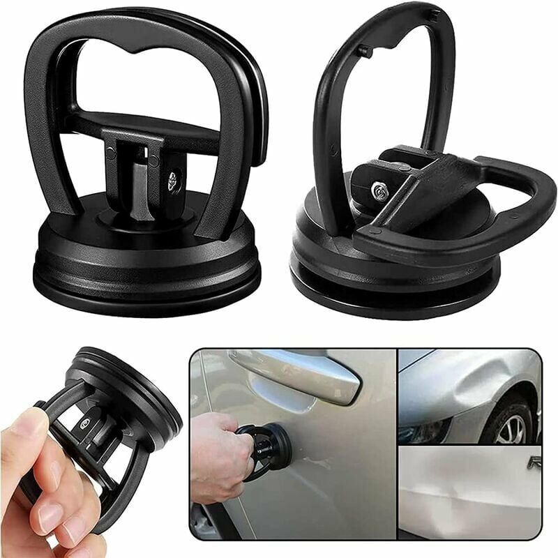 foto del prodotto alovez set di 2 strumenti per la riparazione di ammaccature auto, maniglia di sollevamento a ventosa per auto, piastrelle, specchi, granito,