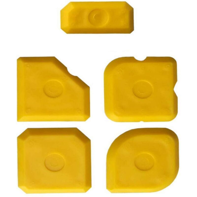 foto del prodotto alovez set di 5 pezzi per lisciare i giunti, raschietto per giunti in silicone e acrilico