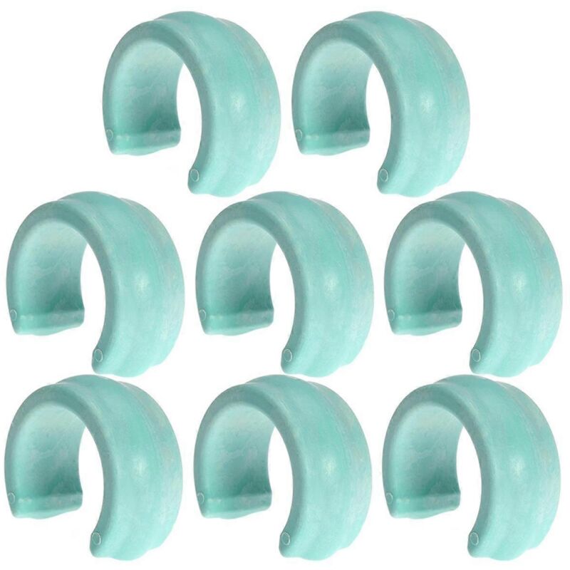 foto del prodotto alovez set di 8 pesi universali per tubi flessibili da piscina, compatibili con la maggior parte dei pulitori per piscine. peso del tubo flessibile