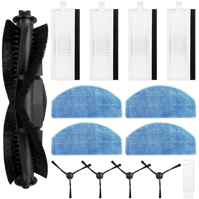 foto del prodotto alovez set di accessori fixbetter per tikom g8000, g8000 pro, per honiture g20, g20 pro, per robot aspirapolvere laresar evol 3, pezzi di ricambio
