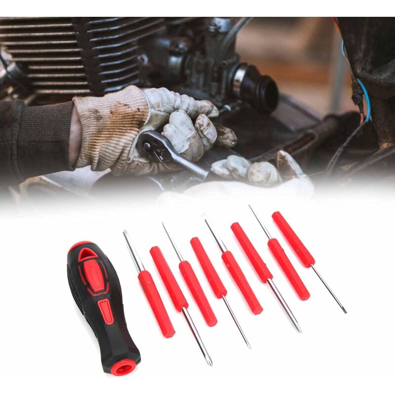 foto del prodotto alovez set di cacciaviti, kit di utensili manuali 8 in 1 per prodotti elettronici