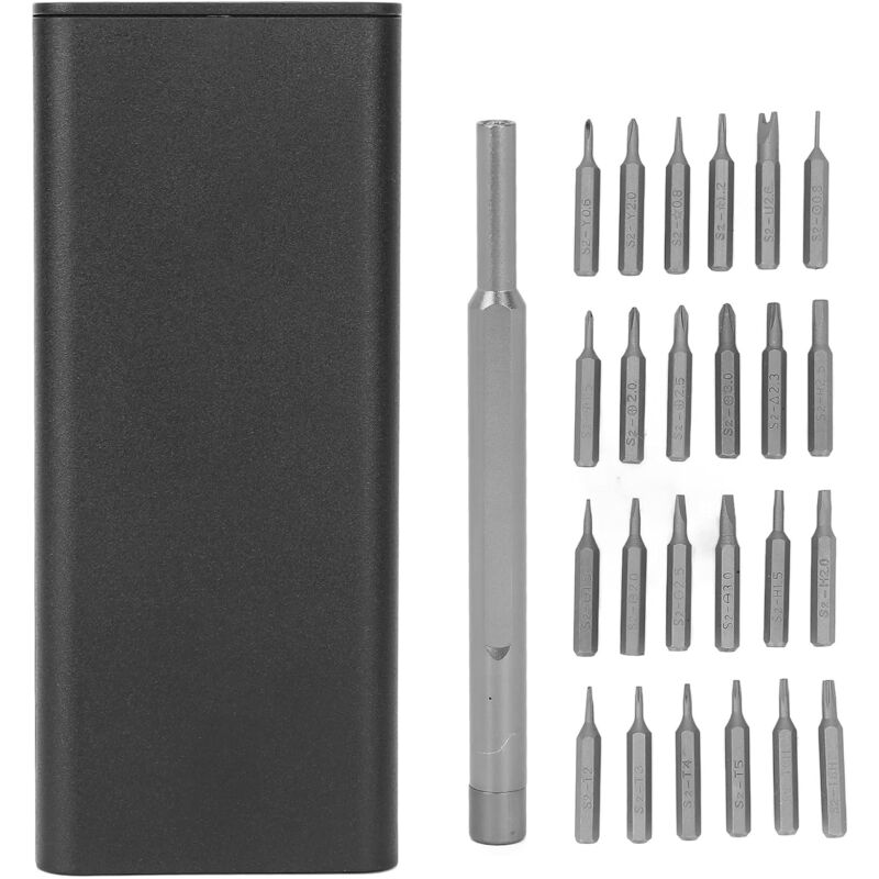 foto del prodotto alovez set di cacciaviti magnetici, kit di strumenti professionali per la riparazione di componenti elettronici