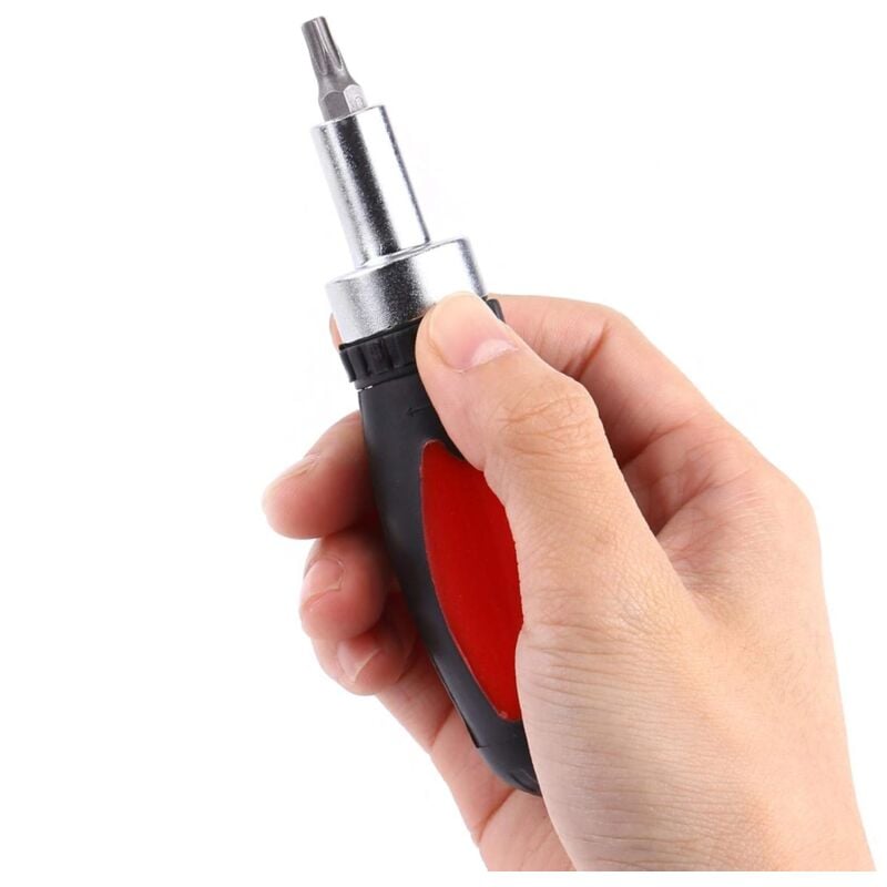 foto del prodotto alovez set di cacciaviti manuali, impugnatura per utensili in diverse misure easy