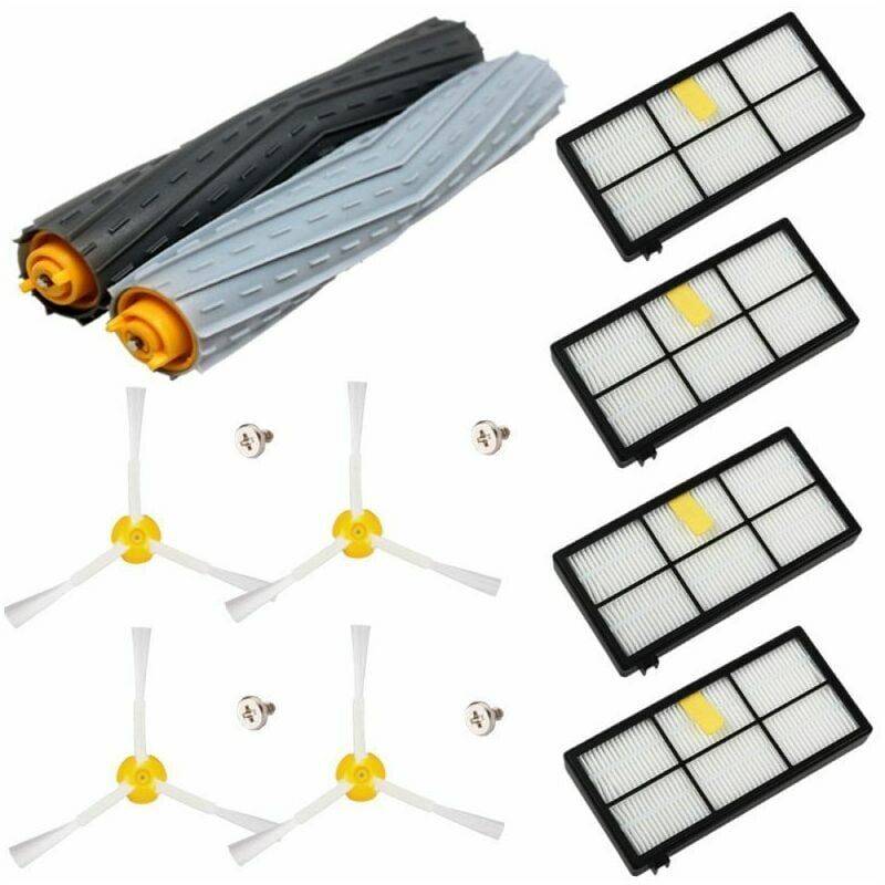 foto del prodotto alovez set di spazzole di ricambio, accessori di ricambio per irobot roomba kit roomba 800 900 